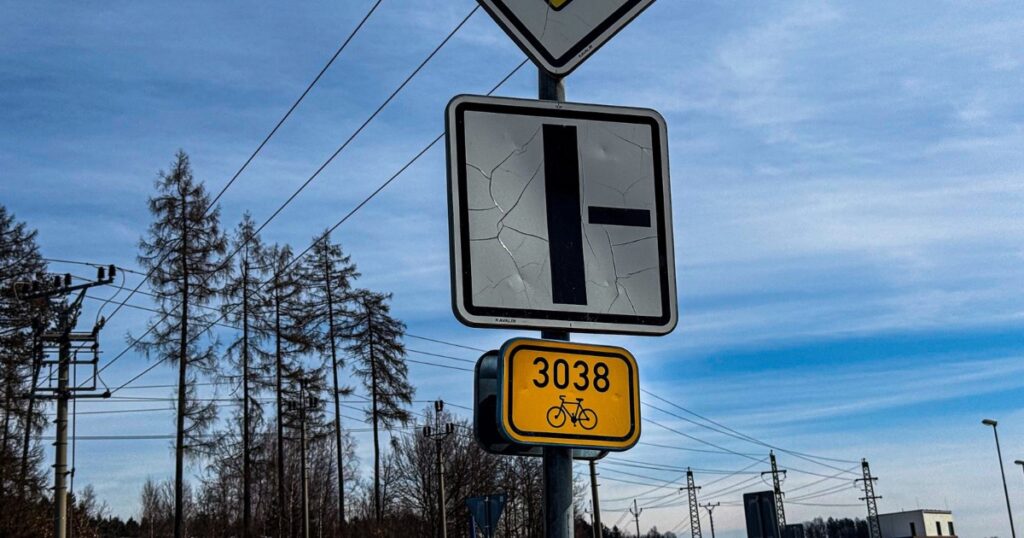 Regionální značení cyklotrasy