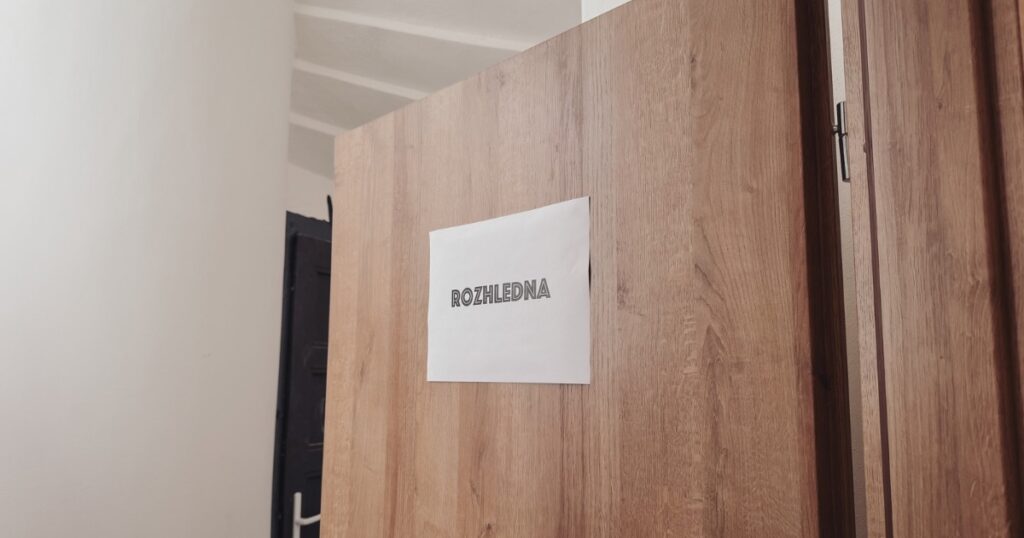 Dveře k rozhledně Kožová hora