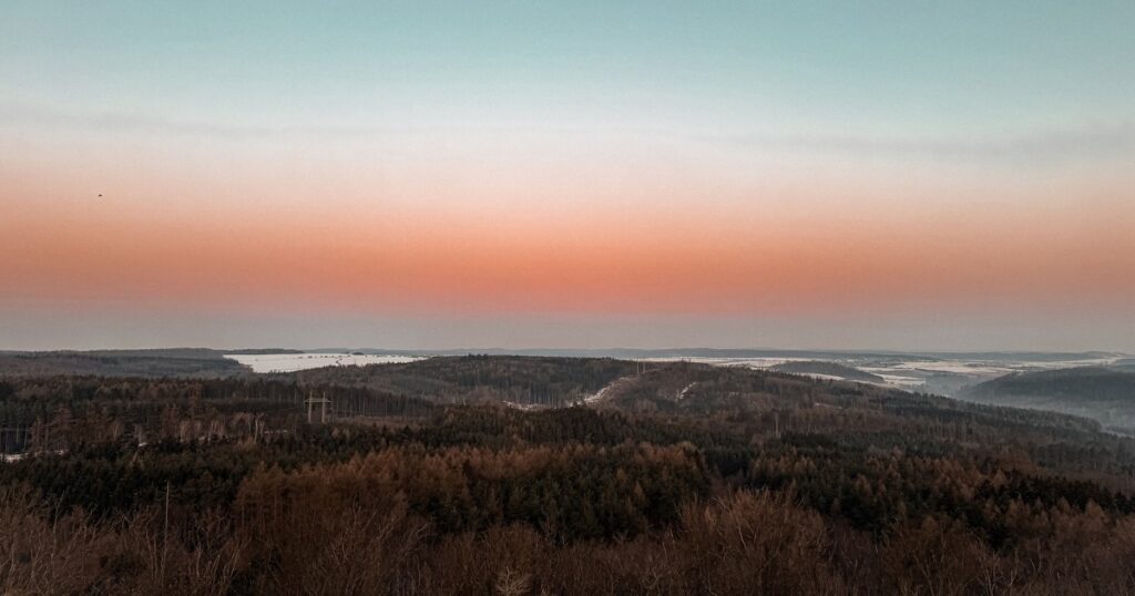Rozhledna Vysoký vrch - Okolní krajina