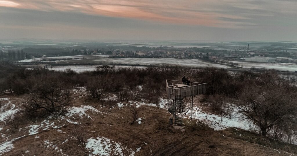 Vyhlídka Radovič z dronu