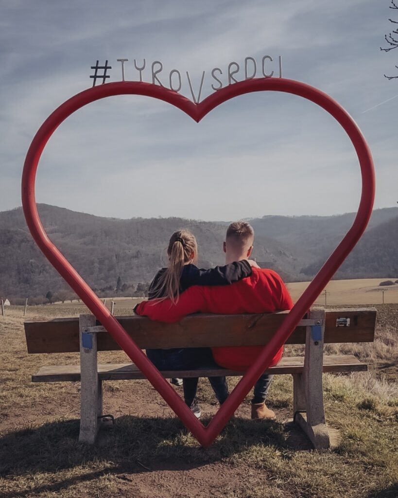 Výhled fotorám Týřov v srdci