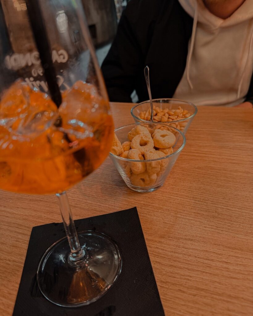 Snack k aperolu