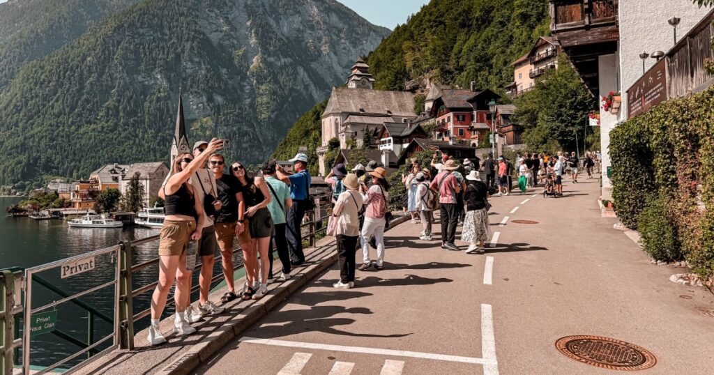 Hallstatt fotopoint realita