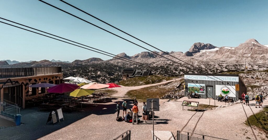 Horní stanice lanovky Dachstein-Krippenstein