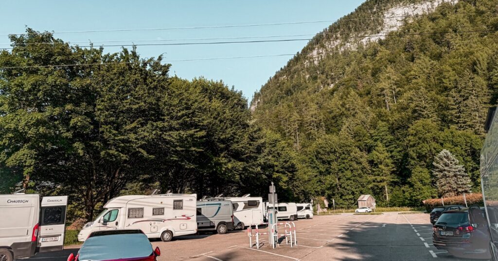 Wohnmobilstellplatz Obertraun