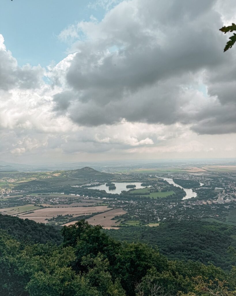 Žernovské jezero z Lovoše