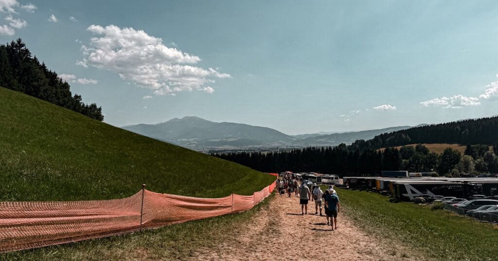 Cesta kolem Red Bull Ringu