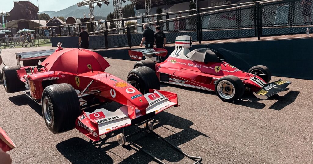 Výstava formulí na Red Bull Ring