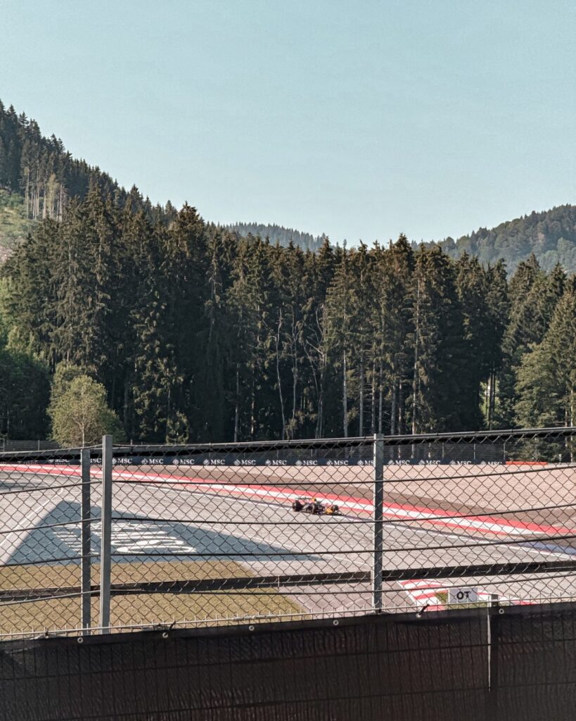 Bourající Max Verstappen